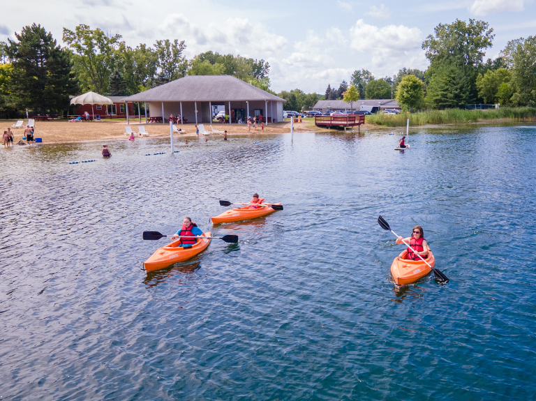 Lake Shore kayaks
