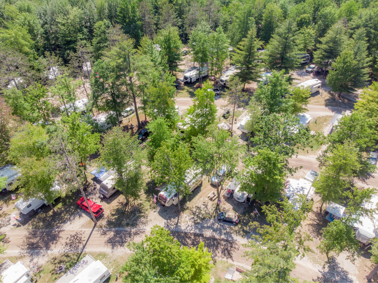 Saginaw Bay campsites