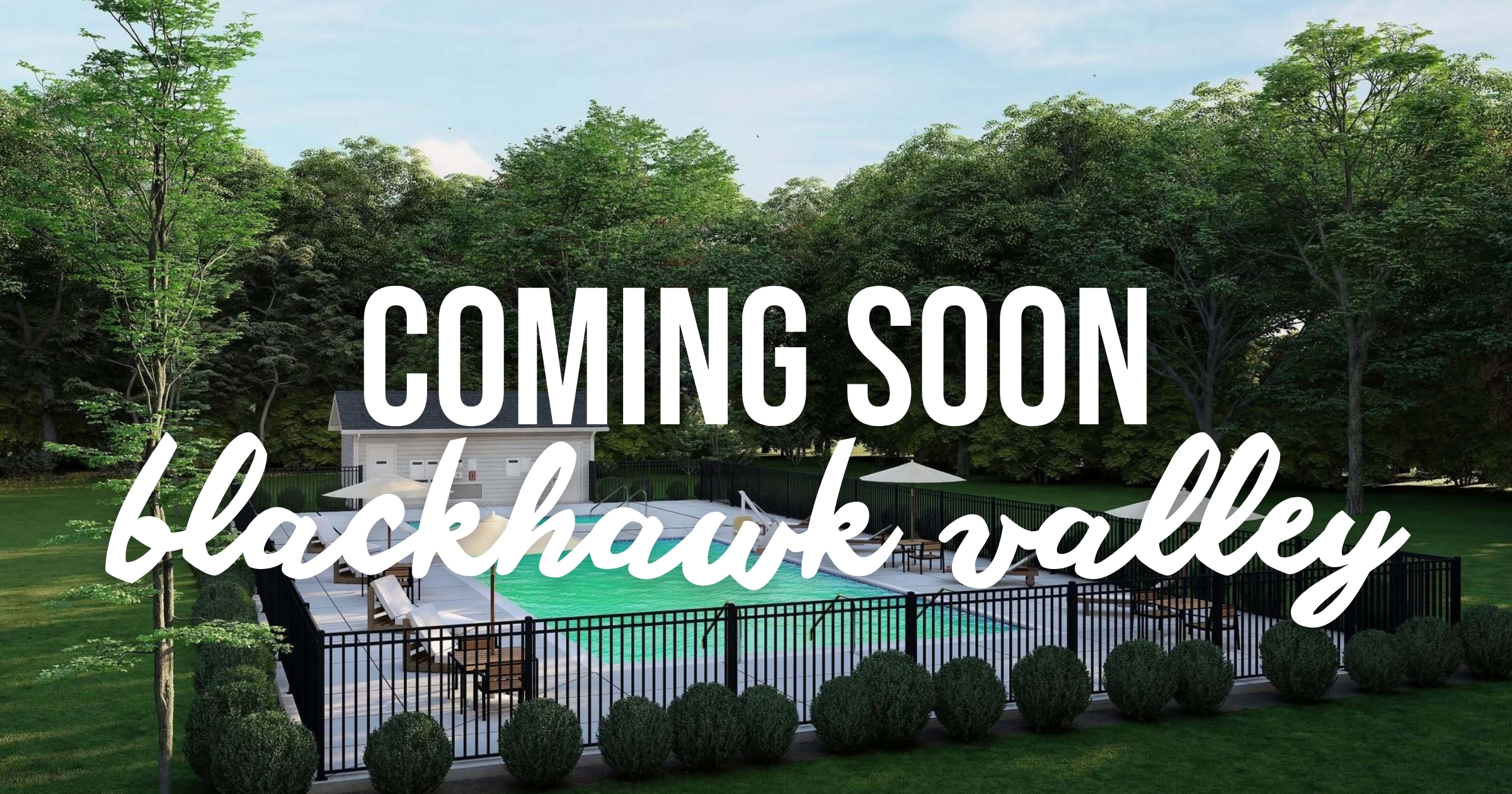 Blackhawk Valley New swimming pool & spa