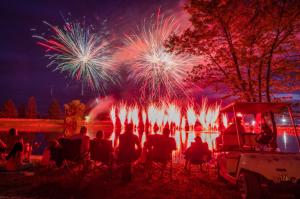 fourth of july fireworks show 