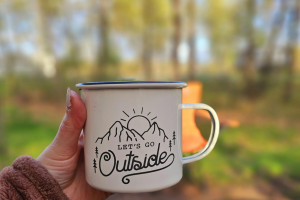 Coffee while camping